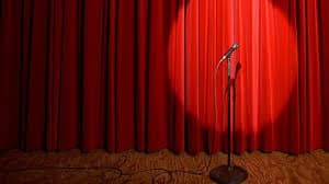 mic on stage